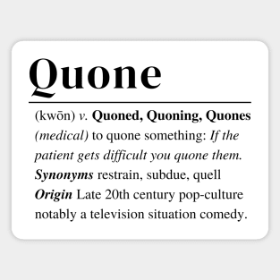 Quone Definition Magnet